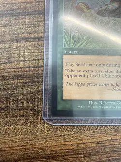 MTG Seedtime - Judgment Regular Rare #130 - Image 5
