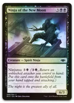 Ninja of the New Moon #99 (Foil) (NM) Modern Horizons MH1 Magic MTG - Image 1