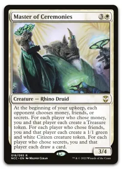 Master of Ceremonies #18 (NM) Streets New Capenna NCC Magic MTG - Image 1