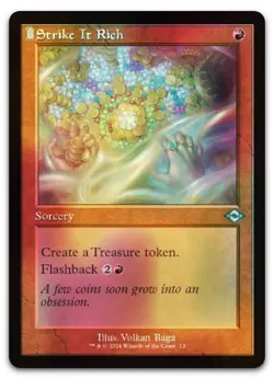 Strike It Rich (Retro Frame) #12 (Foil) (NM) Modern Horizons 2 MH2 Magic MTG - Image 1