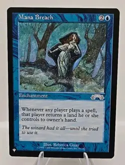 Mana Breach MTG The List Reprints Regular - Image 1