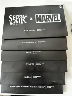 MTG Secret Lair x Marvel Wolverine Rainbow Foil Edition - Sealed✅ - Image 1