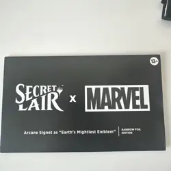 MTG Secret Lair x Marvel Wolverine Rainbow Foil Edition - Sealed✅ - Image 3