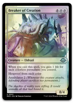 Breaker of Creation #1 (Foil) (NM) Modern Horizons 3 MH3 Magic MTG - Image 1