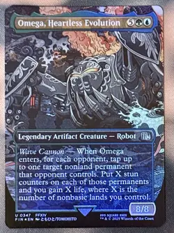 Omega, Heartless Evolution (Borderless) - Final Fantasy XIV - FOIL - #0347. - Image 1