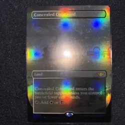 MTG - Concealed Courtyard Borderless - FOIL - Outlaws of Thunder Junction - NM - Image 2