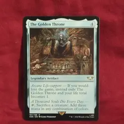 1x The Golden Throne NM-Mint, English Commander: Universes Beyond: Warhammer 40, - Image 1