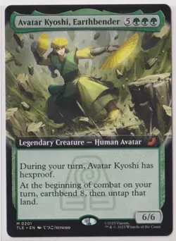 MTG - Avatar Kyoshi, Earthbender (Extended Art) Avatar: The Last Airbender - Image 1