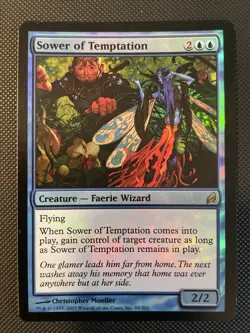MTG 1x SOWER OF TEMPTATION Lorwyn NM FOIL Gradable! - Image 1