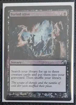 MTG Buried Alive Premium Deck Series: Graveborn 20/30 Foil Uncommon LP - Image 1