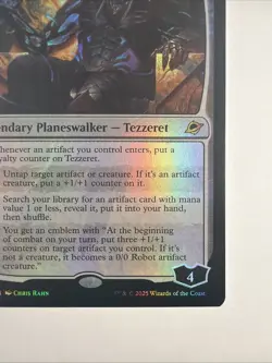 Tezzeret, Cruel Captain Edge of Eternities Foil - Image 4