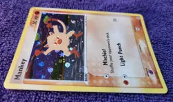 Mankey 38/112 FireRed & LeafGreen Reverse Holo Pokemon *NICE* - Image 2