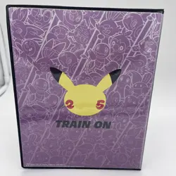 Pokemon TCG Celebrations 25th Dragapult Card Binder Folio (Holds 112 Cards!) - Image 2