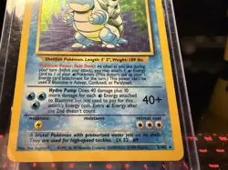 Blastoise 2/102 *Lightly Played* Base Set Holo Vintage Pokemon TCG - Image 4