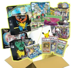 Pokemon Mystery Box SEALED JAP ENG Ultra Pro PSA Dragon Shield KMC Sleeves - Image 1