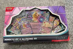 Pokemon TCG Mimikyu ex & Alcremie ex Box Premium Collection NEW - Image 1