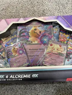 Pokemon TCG Mimikyu ex & Alcremie ex Box Premium Collection NEW - Image 3