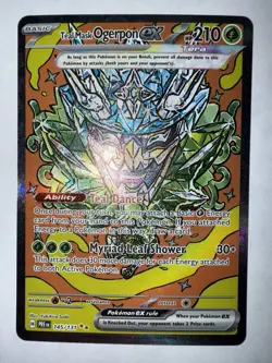 Teal Mask Ogerpon ex 145/131 SIR Pokemon Sv: Prismatic Evolutions NM - Image 3