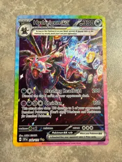 Hydreigon ex 240/191 (Illustration Rare; NM) - Sv08: Surging Sparks Pokemon TCG - Image 1