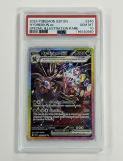Pokemon TCG Hydreigon EX Surging Sparks SIR 240/191 PSA 10 FAST SHIPPING - Image 1