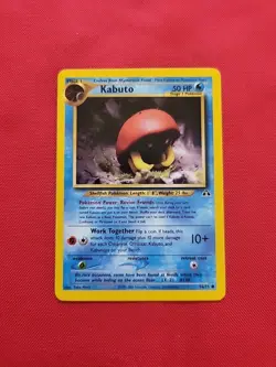 Pokemon: Kabuto #56/75 Neo Discovery 2001 Vintage Non-holo - NM / LP - L89 (3) - Image 3