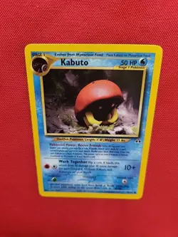 Pokemon: Kabuto #56/75 Neo Discovery 2001 Vintage Non-holo - NM / LP - L89 (3) - Image 5