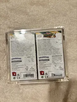 x2 Evolving Skies half size Booster Box with acrylic case. SWSH Sealed Pokemon - Image 5