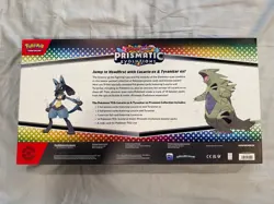 Pokemon Prismatic Evolutions Lucario EX and Tyranitar EX Premium Collection - Image 2