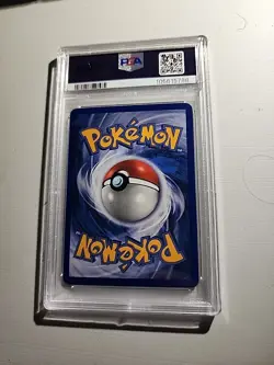 2005 POKEMON EX DEOXYS #17 DEOXYS-REVERSE FOIL PSA 8 - Image 2