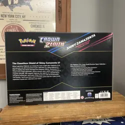 Pokemon Crown Zenith Shiny Zacian & Zamazenta Premium Figure Collection Box (2) - Image 3