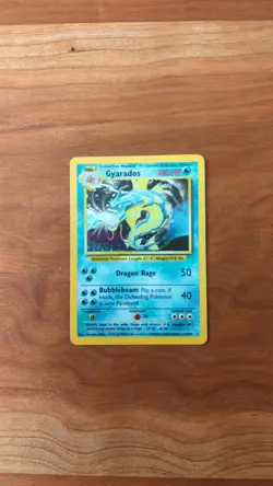 Gyarados 006/102 Base Set Holo Pokemon TCG Vintage Lightly Played #6 - Image 1