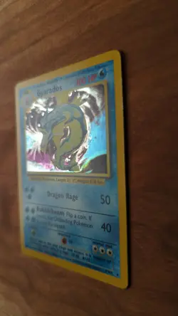 Gyarados 006/102 Base Set Holo Pokemon TCG Vintage Lightly Played #6 - Image 3
