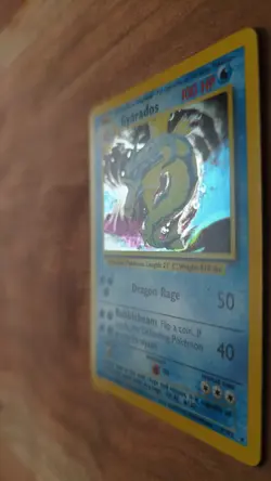 Gyarados 006/102 Base Set Holo Pokemon TCG Vintage Lightly Played #6 - Image 4