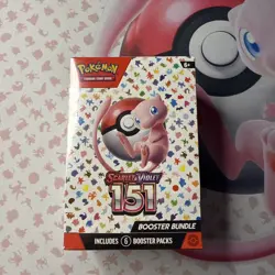 Pokemon TCG Scarlet & Violet 151 Booster Bundle Sealed New (6 packs) - Image 1