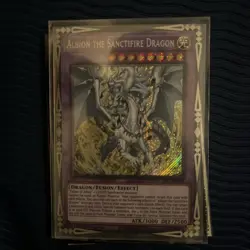 Yu-Gi-Oh! Albion the Sanctifire Dragon Secret Rare CYAC-EN035 - Image 1
