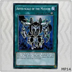 Abyss-scale of the Mizuchi - MP14-EN040 - Common 1st Edition Yugioh - Image 1