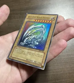 GLOSSY - Blue-Eyes White Dragon - SDK 1st Edition - North American - Yugioh - Image 4