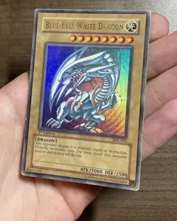 GLOSSY - Blue-Eyes White Dragon - SDK 1st Edition - North American - Yugioh - Image 5