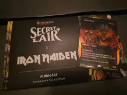 Iron MAIDEN Magic Grave Titan Foil Secret Lair R 2188 Sld En Mtg Tcg Card - Image 1