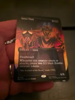 Iron MAIDEN Magic Grave Titan Foil Secret Lair R 2188 Sld En Mtg Tcg Card - Image 4