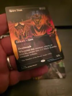 Iron MAIDEN Magic Grave Titan Foil Secret Lair R 2188 Sld En Mtg Tcg Card - Image 5