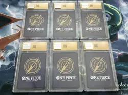 One Piece Mcdonalds 2025 Promo Card Game Complete Set Japanese CGC PRISTIN 10 - Image 2