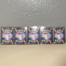Pokemon TCG Japanese Holo Lot - 5 Cards Leafeon Espeon Vaporeon Jolteon Sylveon - Image 2