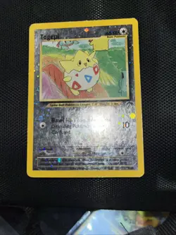 Pokemon TCG Togepi Southern Islands 4/18 Reverse Holo Card - Image 1