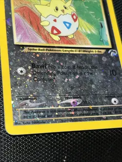 Pokemon TCG Togepi Southern Islands 4/18 Reverse Holo Card - Image 2