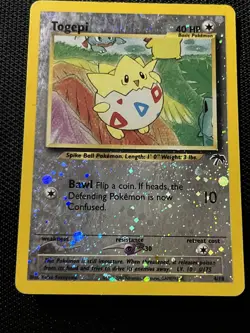 Pokemon TCG Togepi Southern Islands 4/18 Reverse Holo Card - Image 4