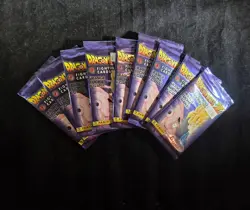 DragonBall Z Fighting Trading Cards - ITALIAN - Lot of 9 Series 1 Packs - Image 1