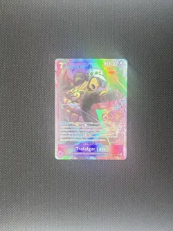 Trafalgar Law OP12-073 Alt Art SR Full Art One Piece Card Game Near Mint - Image 1