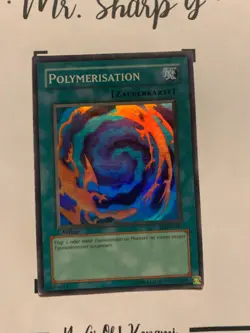 POLYMERISATION - 1. AUFLAGE LOB-G047 DEUTSCH Yu-Gi-Oh! CARD SUPER RARE HOLO TCG - Image 4