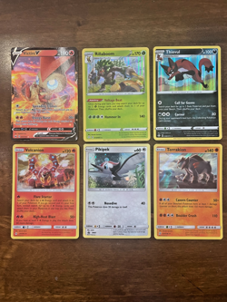 Lot / Bundle of 104 Varioius Years Pokemon Cards - 6 Foils - Image 1